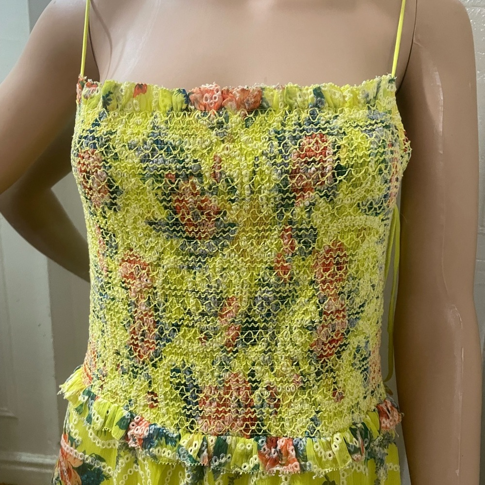 Alice + Olivia Vibrant Floral Maxi Dress - Picture 11 of 16